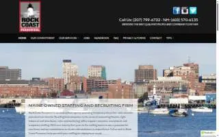 Rock Coast Personnel of Scarborough website