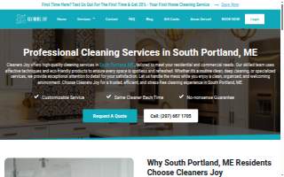 Cleaners Joy of South Portland