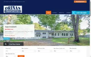 Drinan Properties, Inc. website