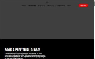 Gracie Barra South Portland website
