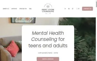 Heart Stone Counseling LLC website