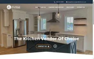 New England Kitchens of South Portland website