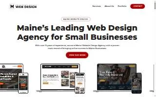 Southern Maine Web Design of South Portland website