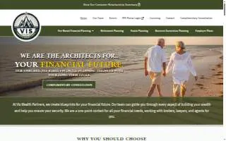 Vis Wealth Partners of South Portland website