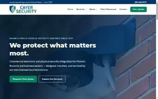 Cayer Security Services, Inc. website