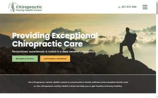 Chiropractic Family Health Center website