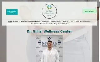 Dr. Gillis' Wellness Center of Waterville website