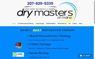Dry Masters of Maine website
