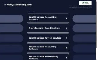 Elm City Accounting website