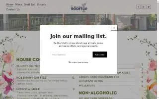 The Robin's Nest website