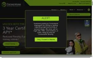 Cumberland County Federal Credit Union of Westbrook website
