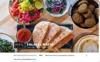 Falafel Mafia Food Truck of Westbrook website