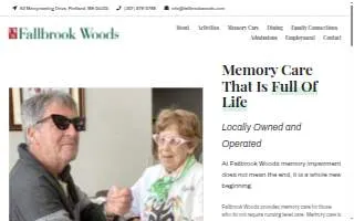 Fallbrook Woods website