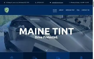 Maine Tint website