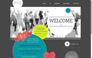 Portland Community Dance website