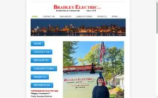 Bradley Electric LLC website