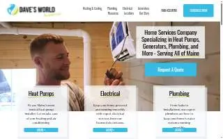 Dave's World website