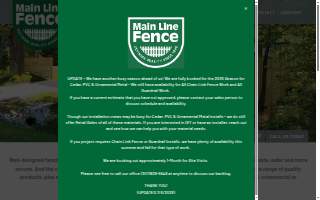 Main Line Fence Co of Windham