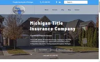 Blue Pointe Title Agency, LLC website