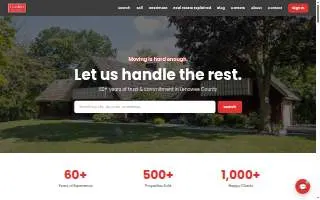 Goedert Real Estate website