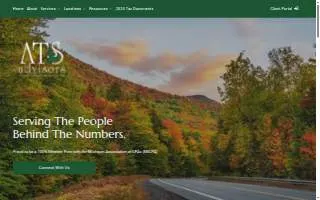 ATS Advisors, A CPA Firm website