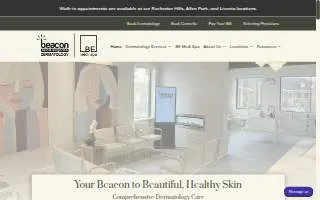 Beacon Skin & Surgeries Dermatology-Allen Park website