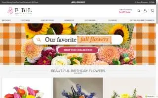 Flowers By Lobb website