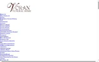 Voran Funeral Home of Allen Park website