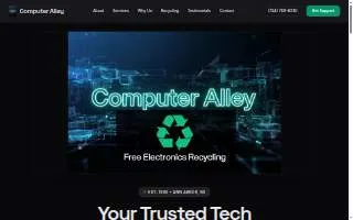 Computer Alley website