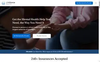 LifeStance Therapists & Psychiatrists Salem website