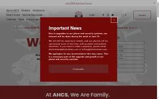 Auburn Hills Christian School website