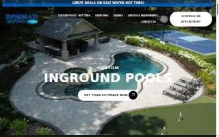 Beninati Custom Pools, Swim Spas and Hot Tubs of Auburn Hills website
