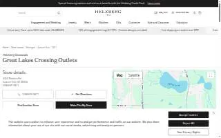 Helzberg Diamonds of Auburn Hills website