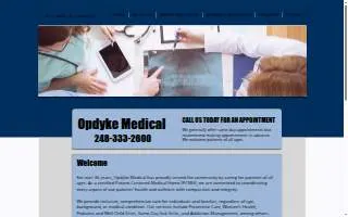 Opdyke Medical website