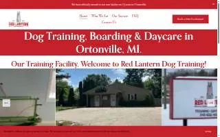 Red Lantern Dog Training, LLC website