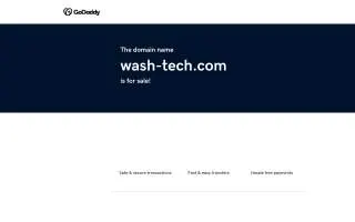 Wash-Tech of Auburn Hills website
