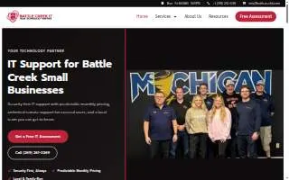 Battle Creek IT website