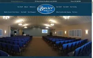 Baxter Funeral & Cremation Service website