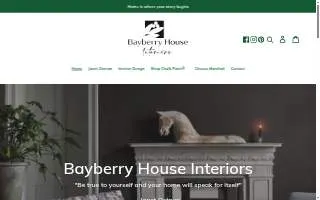 Bayberry House Interiors website