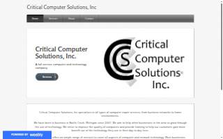 Critical Computer Solutions, Inc.