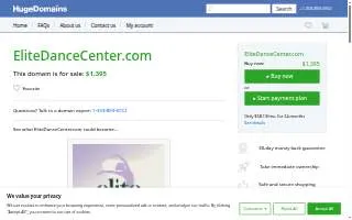 Elite Dance Center of Battle Creek website