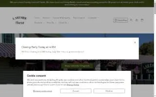 Lakeside Florist LLC - Local Family Owned website