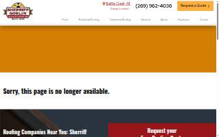 Sherriff Goslin Roofing Battle Creek