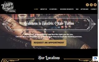 Electric Chair Tattoo website