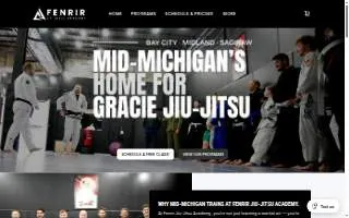 Fenrir Jiu-Jitsu Academy website