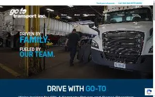 Go-To Transport, Inc. website