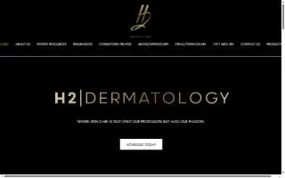 H2 Dermatology of Bay City website