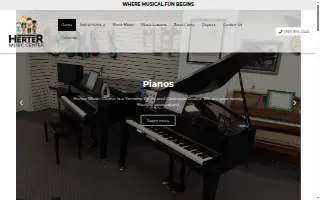 Herter Music Center website