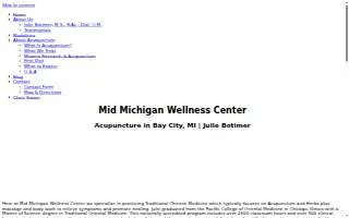 Mid Michigan Wellness Center website