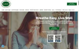 Asthma, Allergy and Immunology Center (Hussein Azzam, MD) website